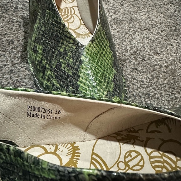 Fly London snakeskin print wedge - Picture 7 of 7